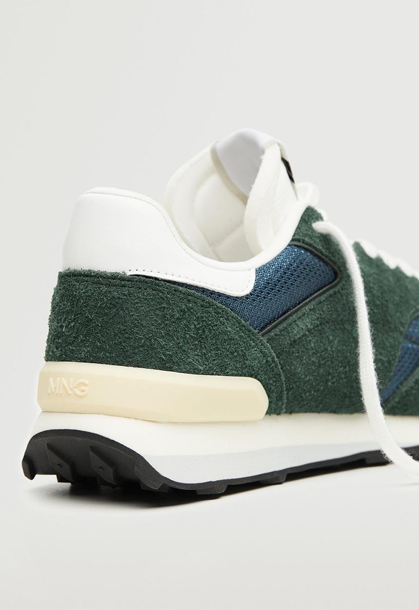 MANGO - Sport shoes maraton - green