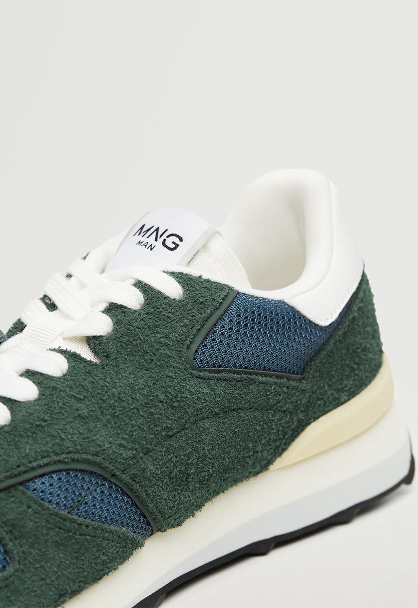 MANGO - Sport shoes maraton - green