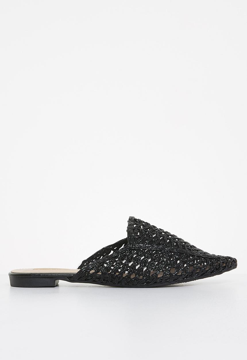 Plum - Hawn mule - black