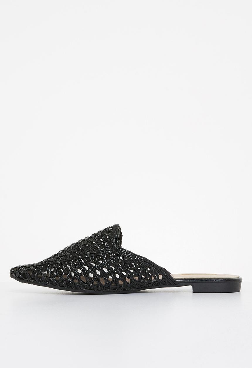 Plum - Hawn mule - black