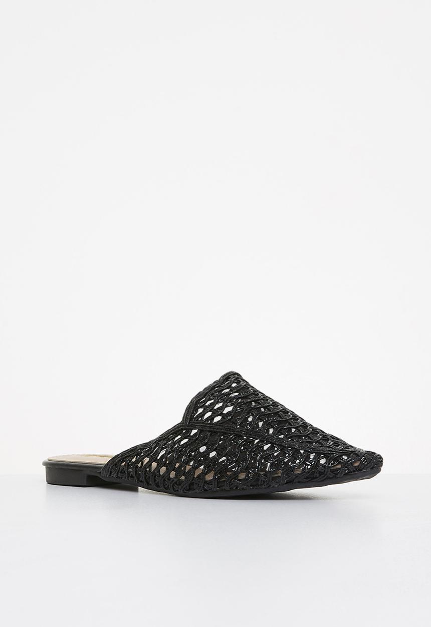 Plum - Hawn mule - black