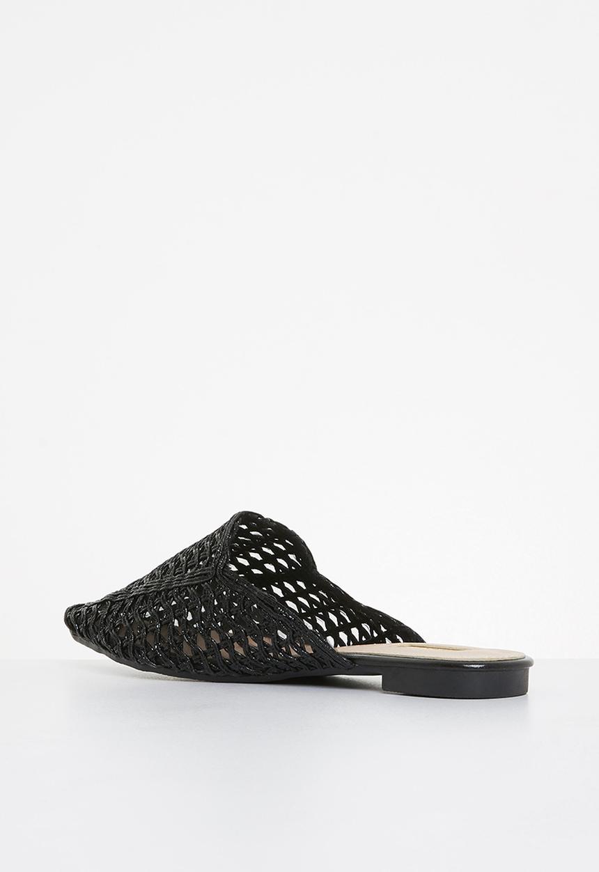 Plum - Hawn mule - black