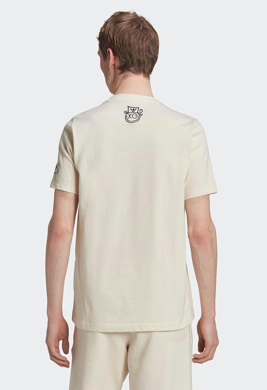 adidas Originals - adidas Originals x André Saraiva Tee - non-dyed white