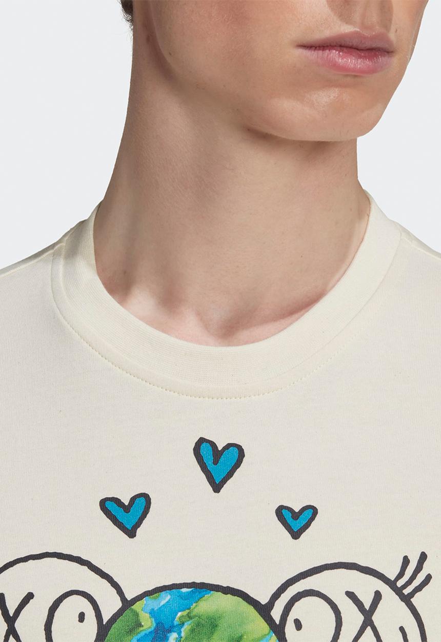 adidas Originals - adidas Originals x André Saraiva Tee - non-dyed white