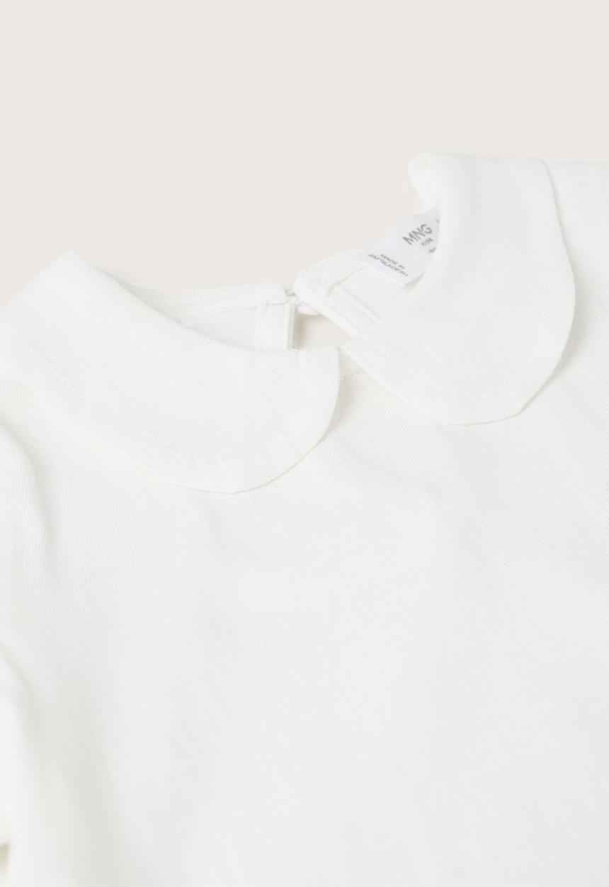MANGO - T-shirt miss - off white 