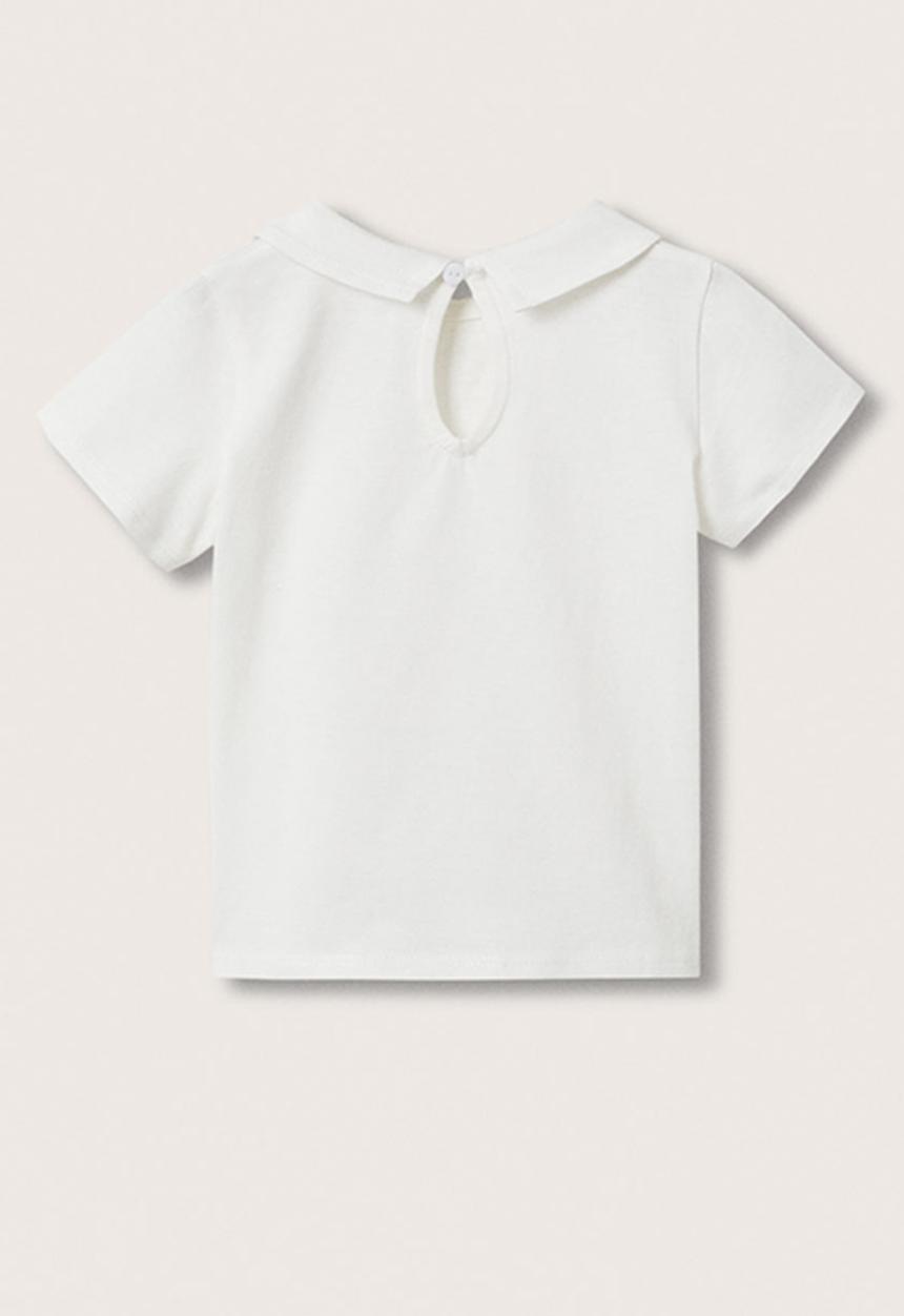 MANGO - T-shirt miss - off white 