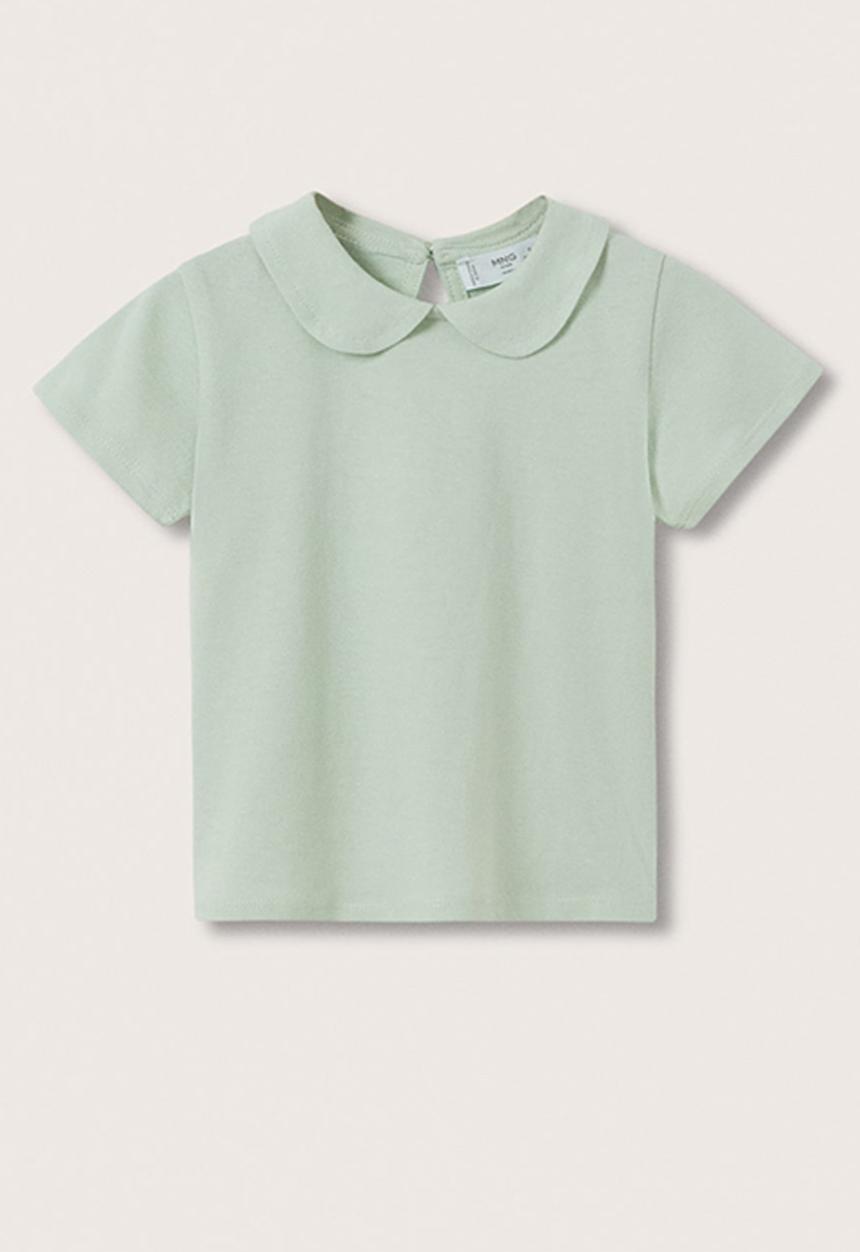 MANGO - T-shirt miss - green