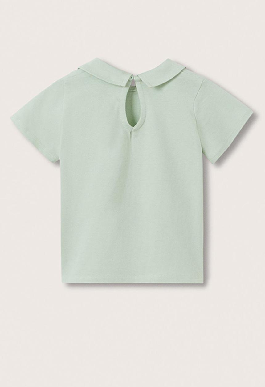 MANGO - T-shirt miss - green