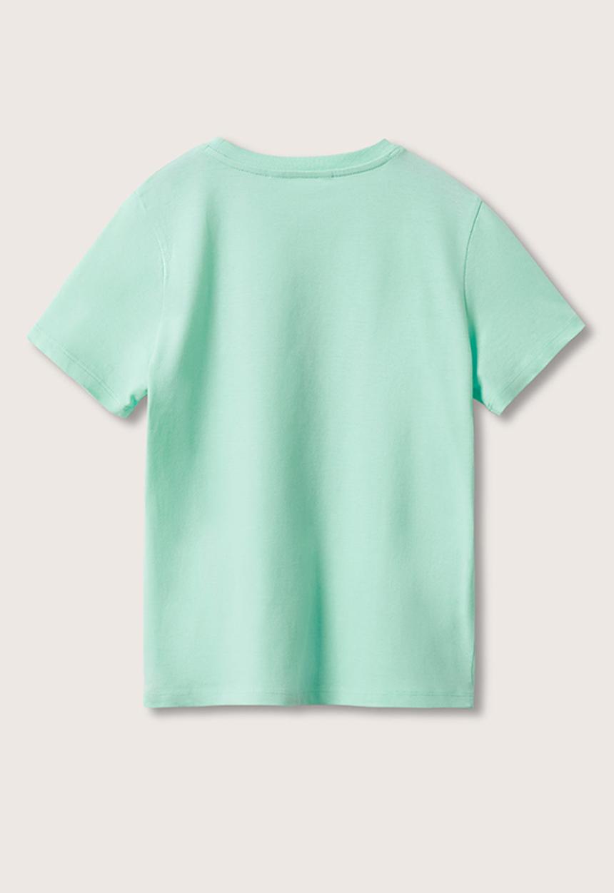 MANGO - T-shirt sunny - light green