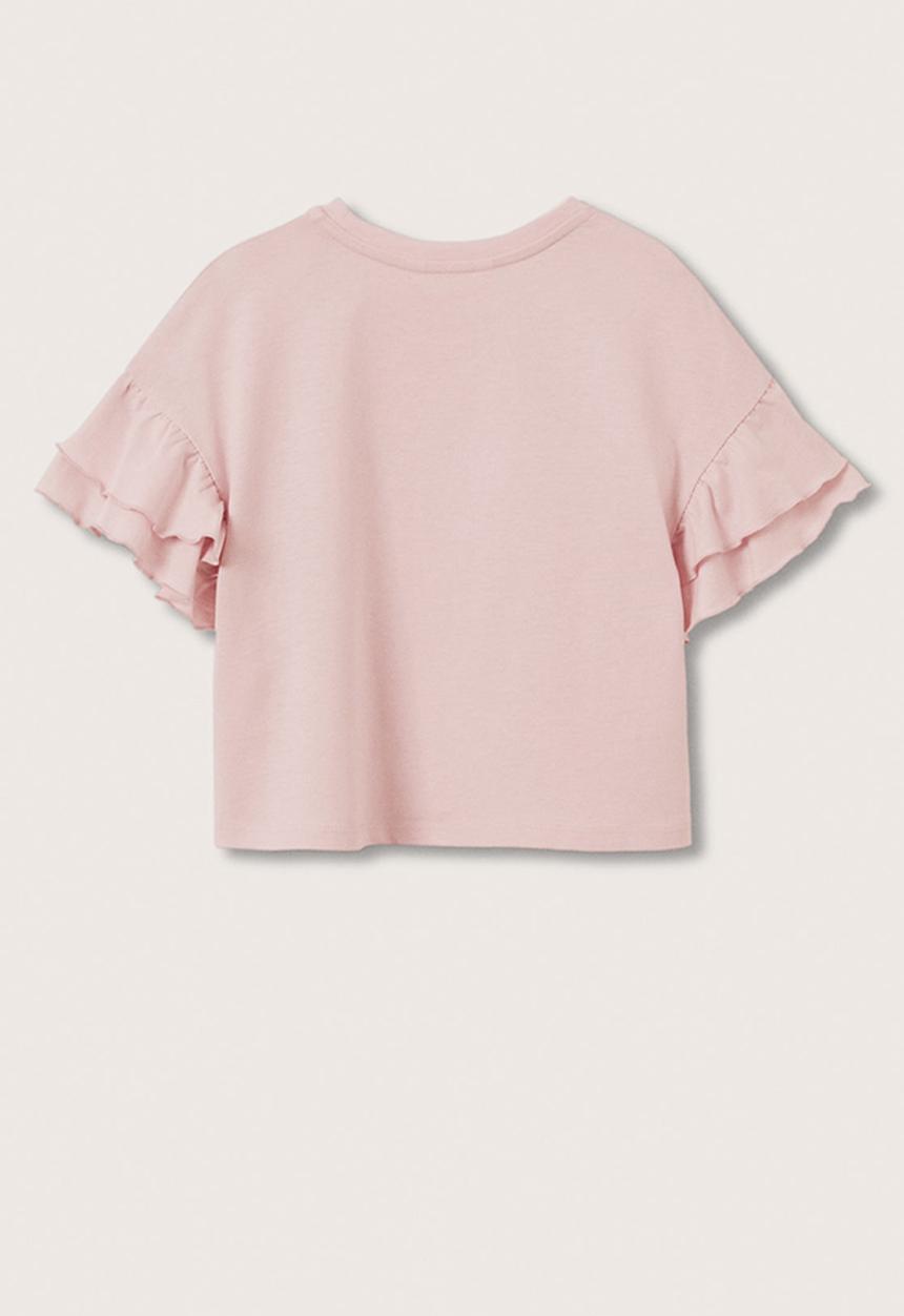 MANGO - T-shirt flin - light pink