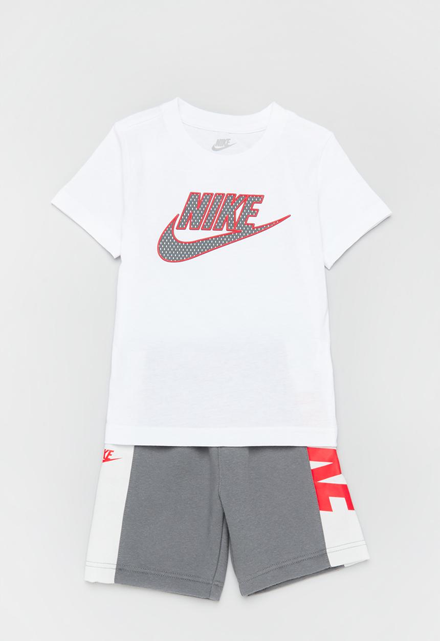 Nike - Nkb b nsw amplify ft short set - smoke grey