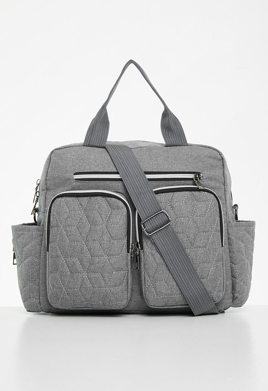 Pop Candy - Baby diaper bag - grey