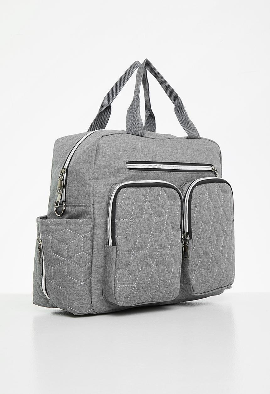 Pop Candy - Baby diaper bag - grey