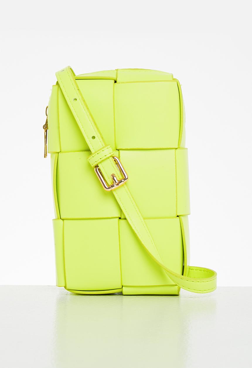 Superbalist - Woven crossbody bag - green