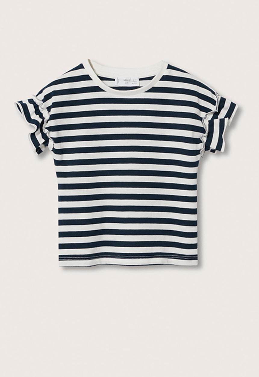 MANGO - T-shirt menorca - navy