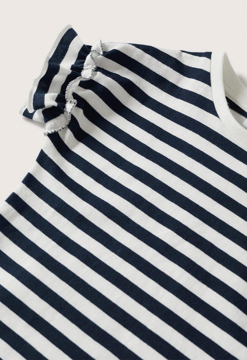 MANGO - T-shirt menorca - navy