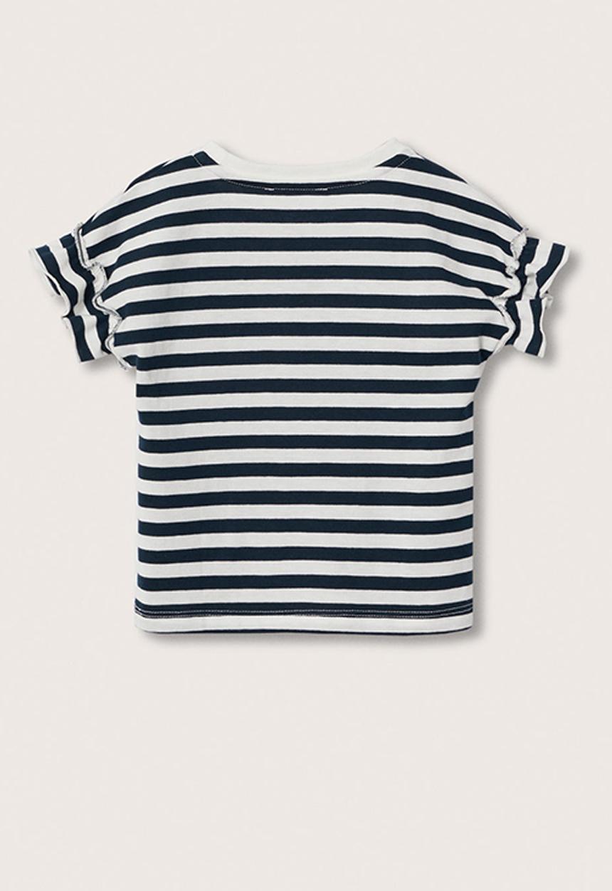 MANGO - T-shirt menorca - navy