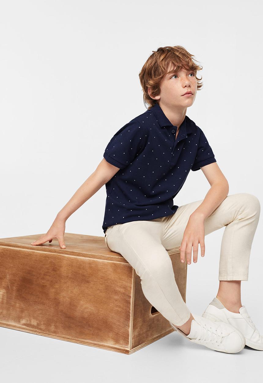 MANGO - Polo shirt javierp - navy