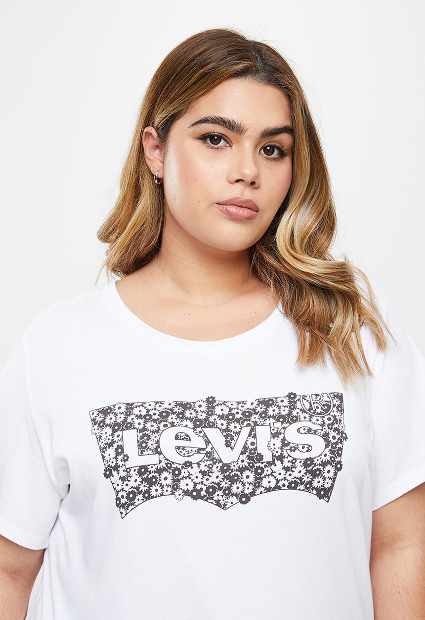 Levi’s® - Plus perfect tee -  mini flower bw fill
