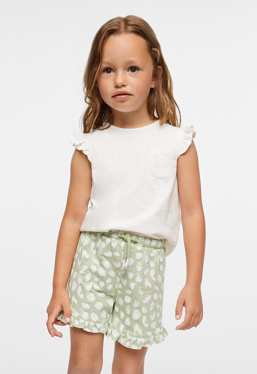 MANGO - Shorts matilda - green