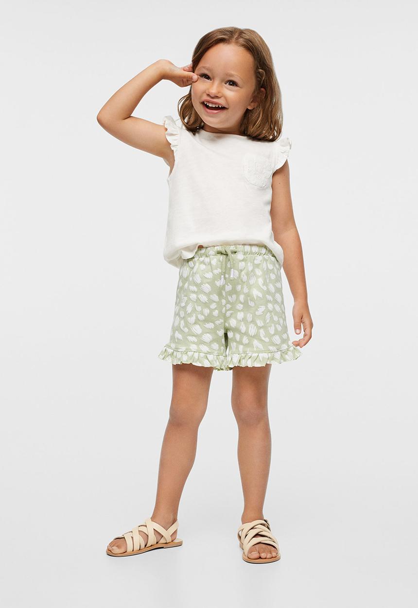 MANGO - Shorts matilda - green