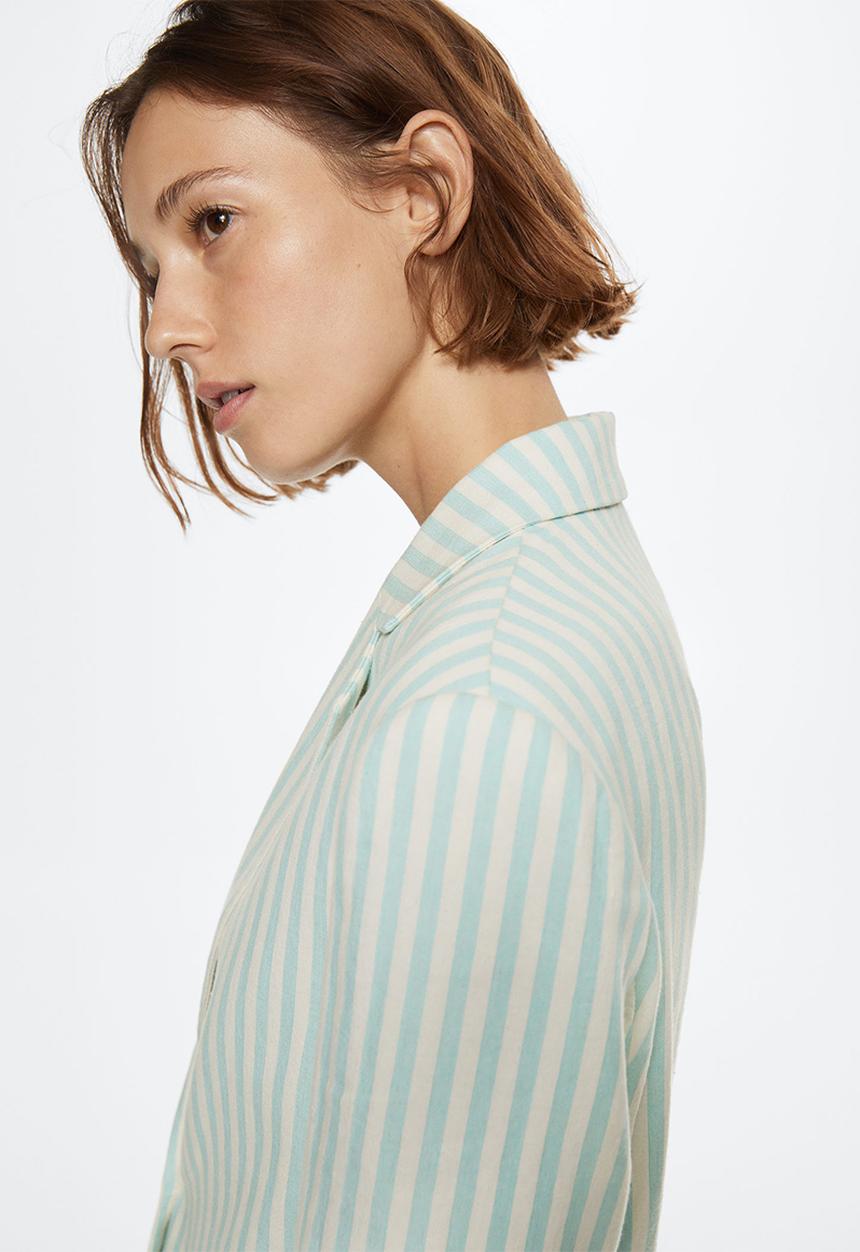 MANGO - Blazer sorbet - aqua