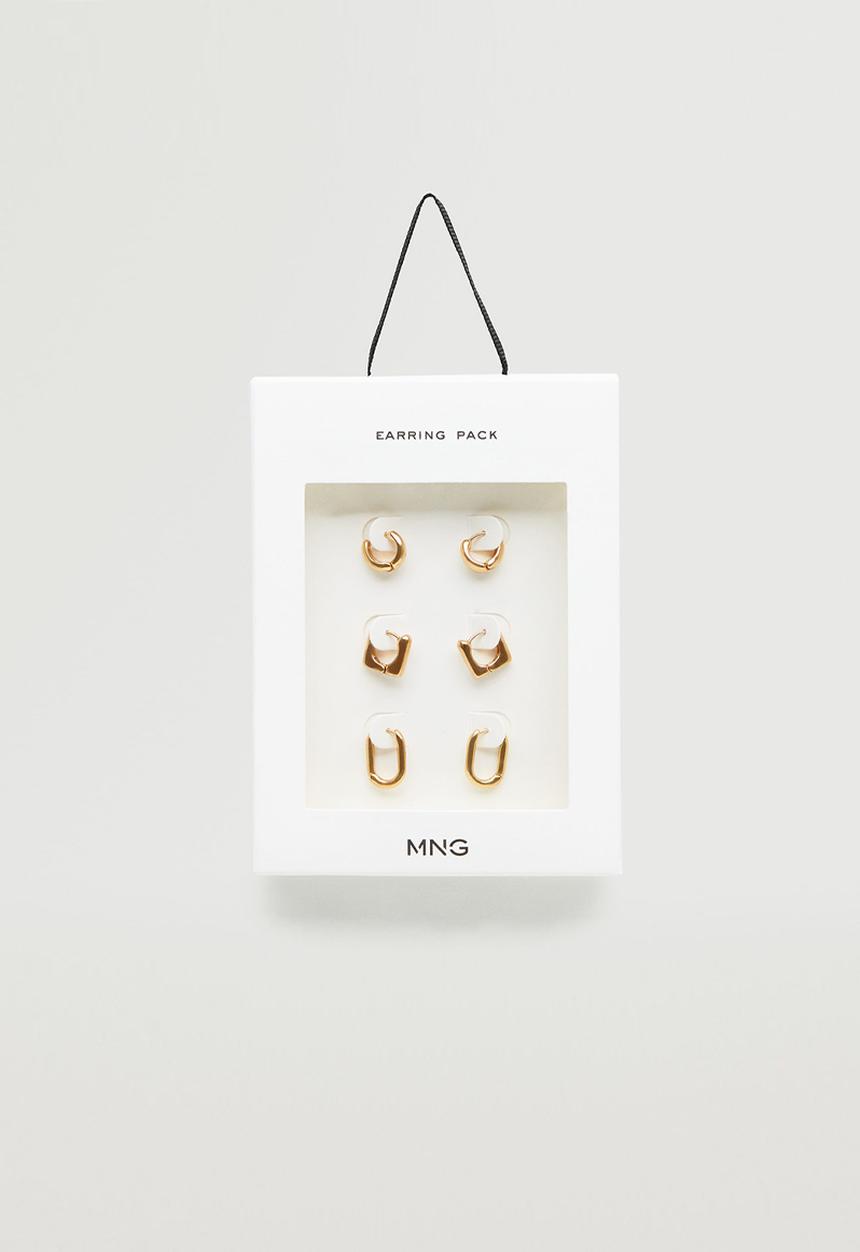 MANGO - Mixed earring set - gold