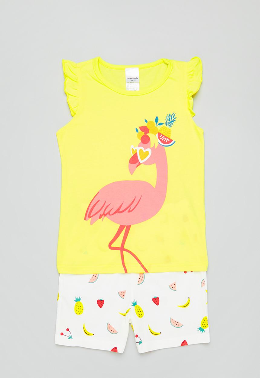 Pop Candy - Girls flamingo set - multi