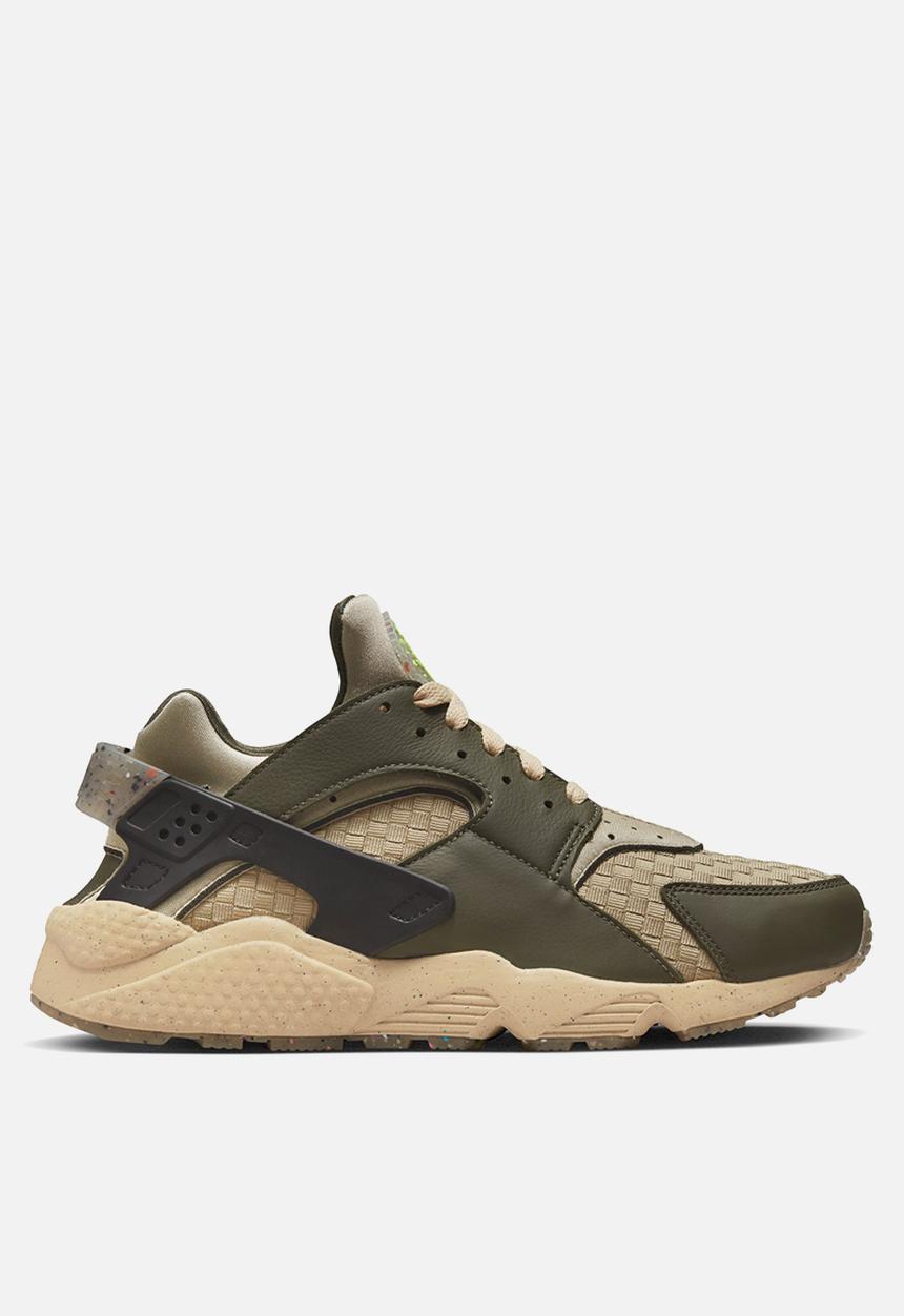Nike - Nike air huarache crater prm - cargo khaki/limestone-sesame-black