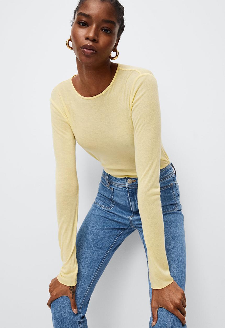 MANGO - Jeans valen - light blue