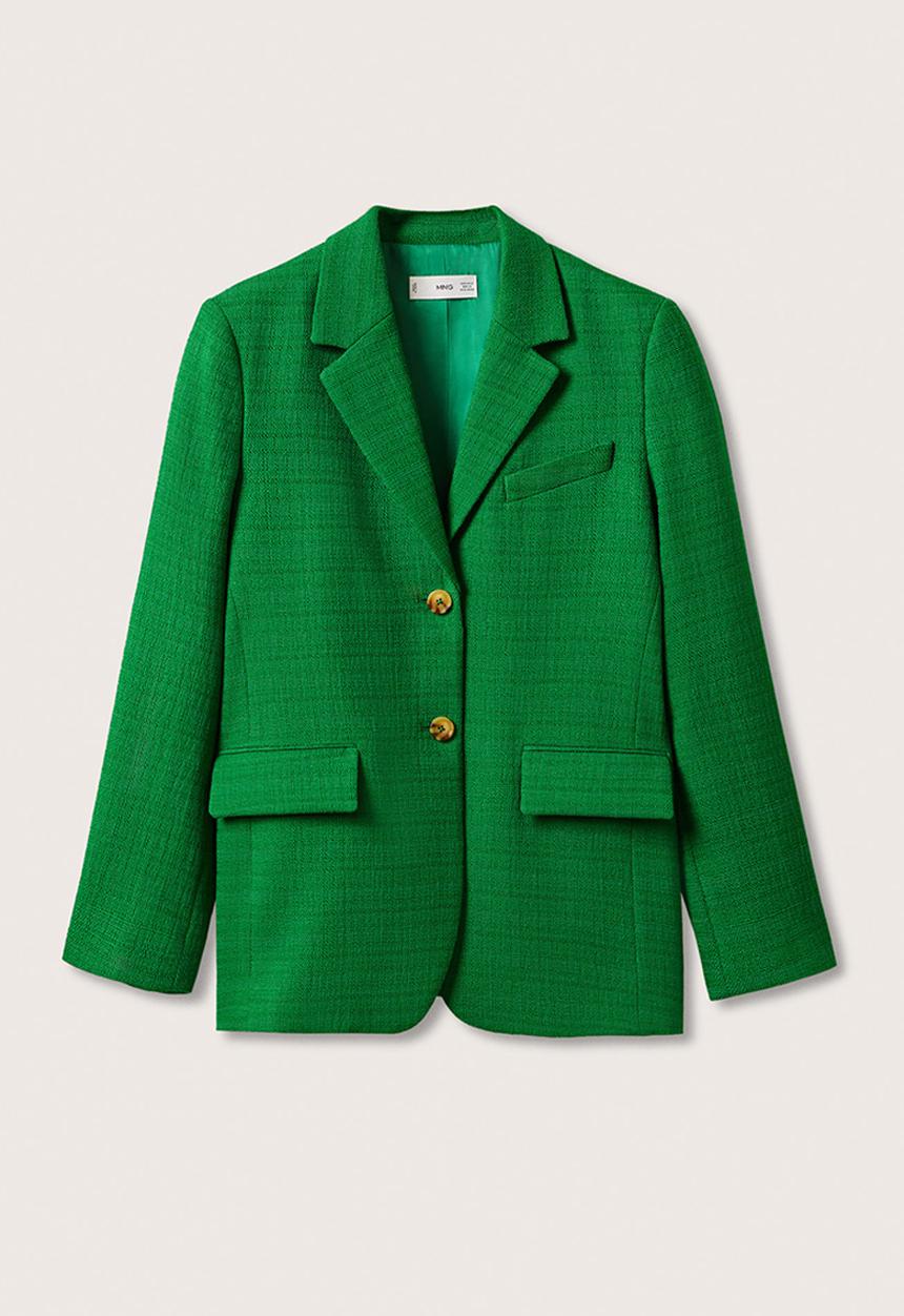 MANGO - Blazer julia - green
