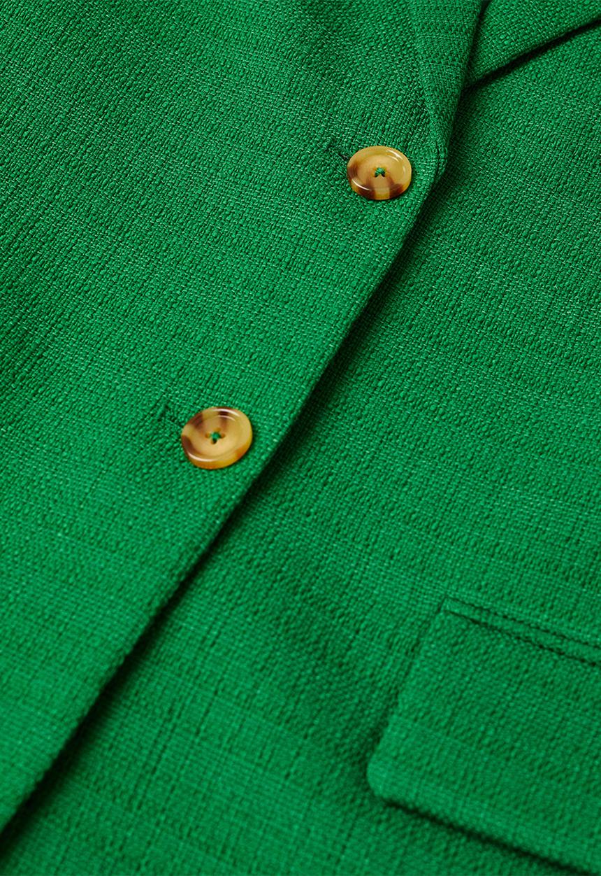 MANGO - Blazer julia - green