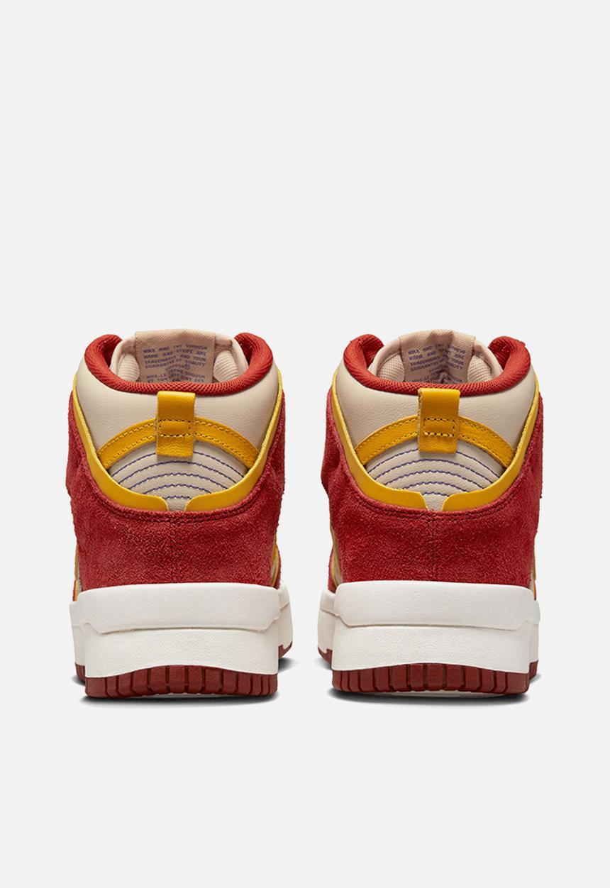 Nike - Nike dunk high up - dh3718-600 - cinnabar/yellow ochre-lapis-sanddrift