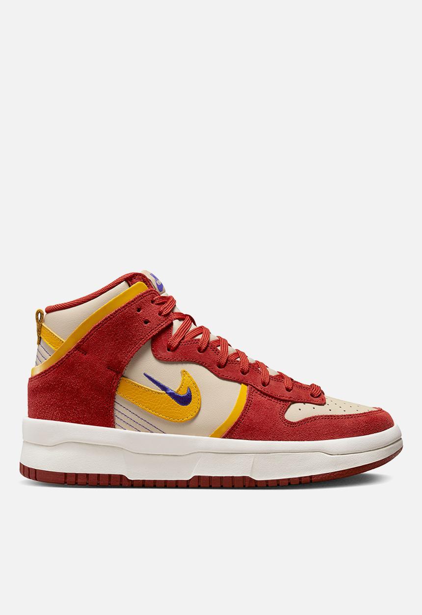 Nike - Nike dunk high up - dh3718-600 - cinnabar/yellow ochre-lapis-sanddrift
