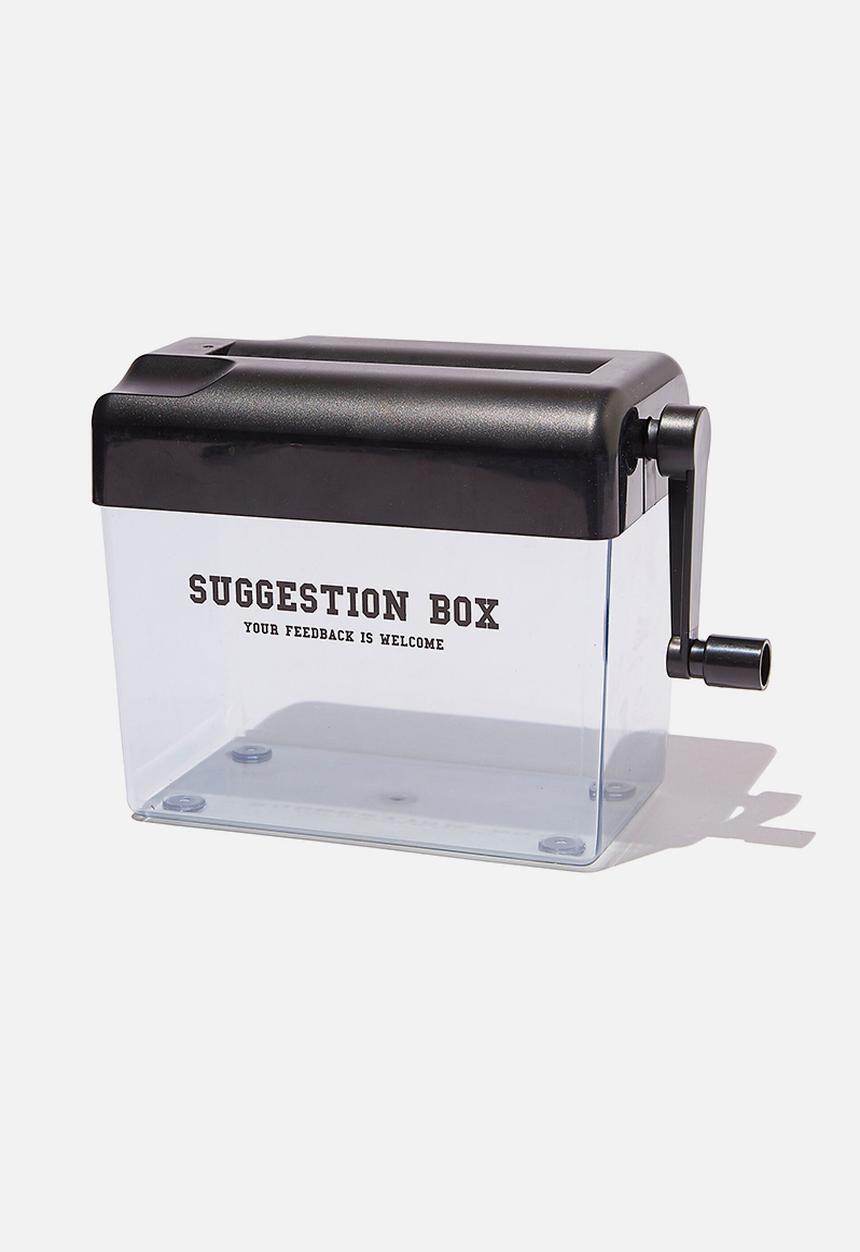 Typo - Mini paper shredder - black