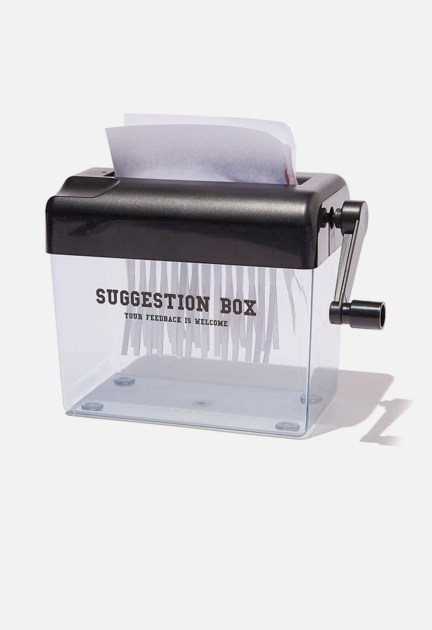 Typo - Mini paper shredder - black