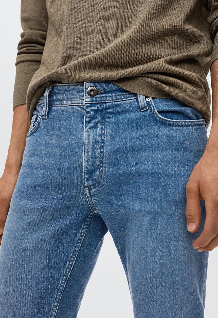 MANGO - Jan slim-fit jeans - blue