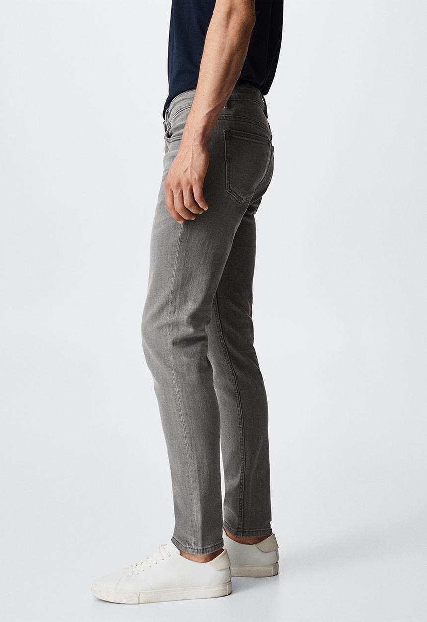 MANGO - Jude skinny fit jeans - grey