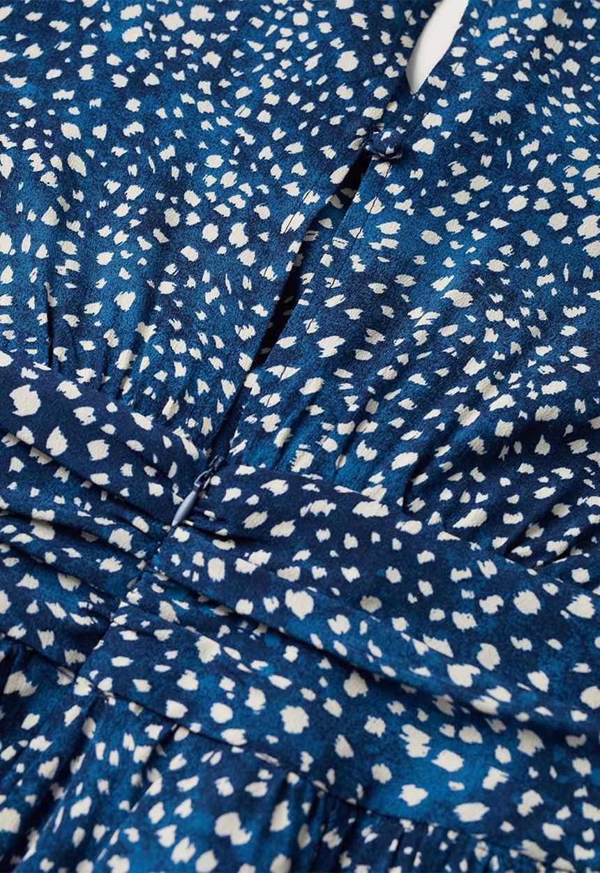 MANGO - Dress jules - medium blue