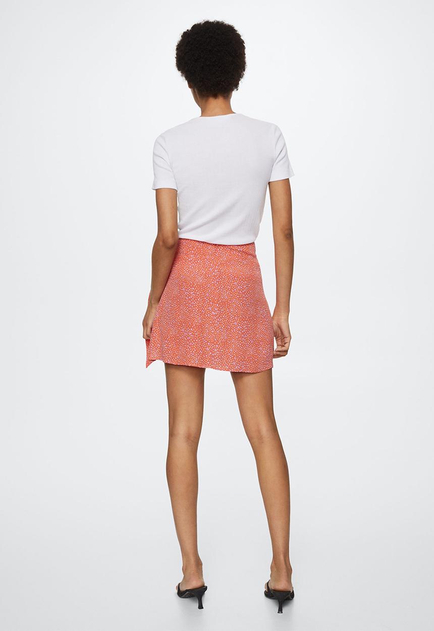 MANGO - Skirt fiona - red