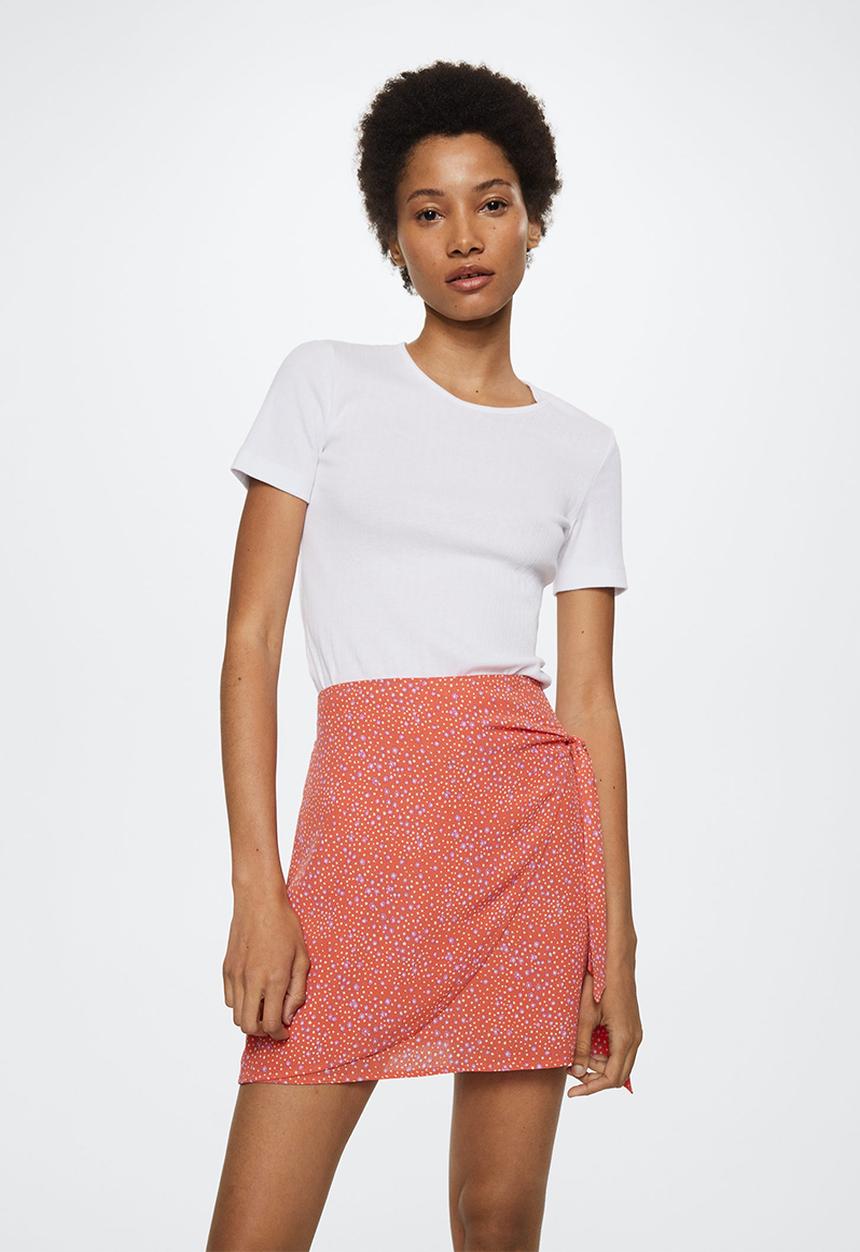 MANGO - Skirt fiona - red