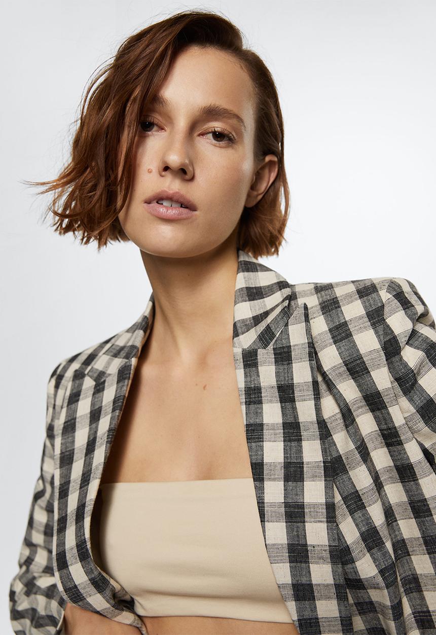 MANGO - Blazer emily - light beige