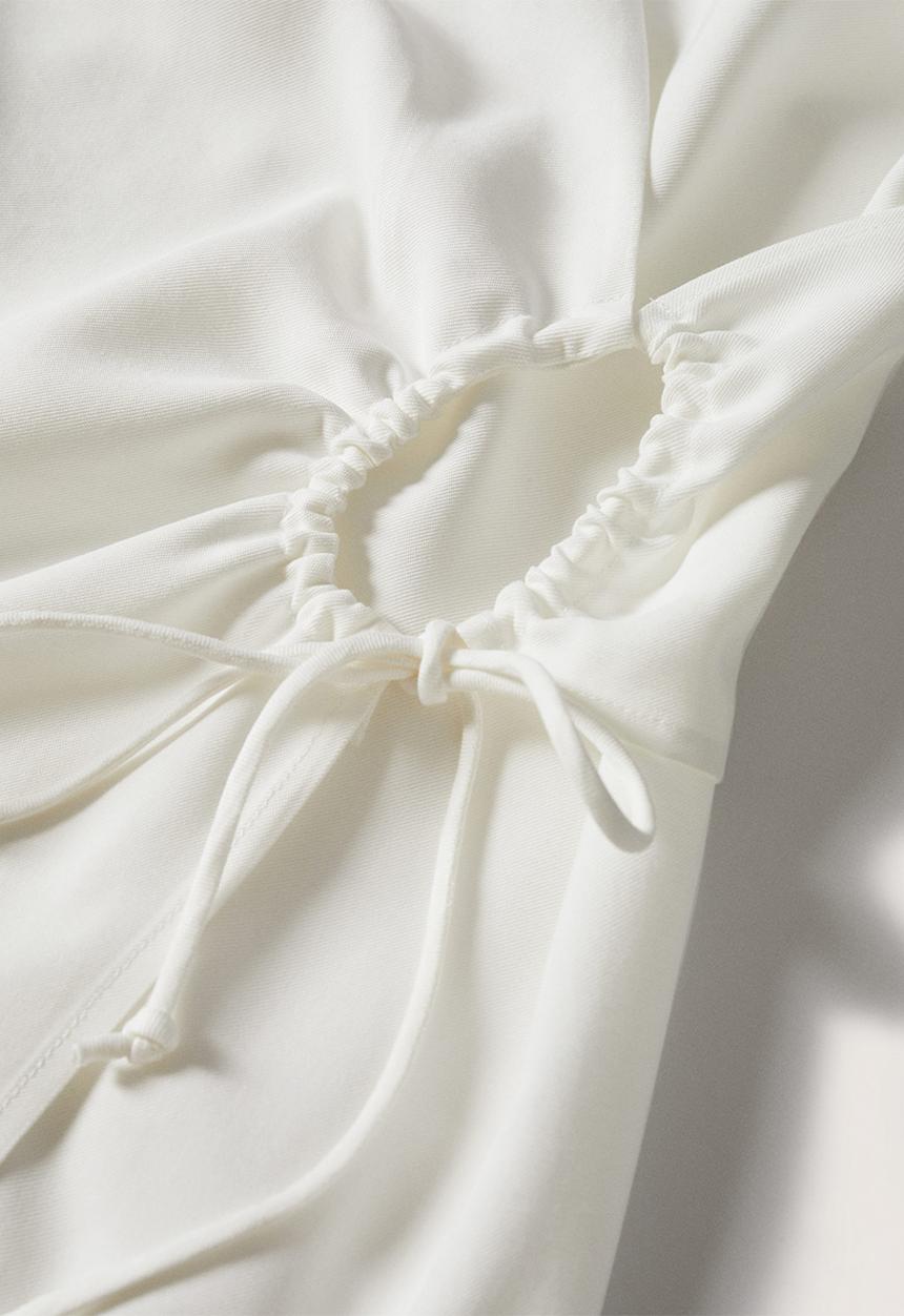 MANGO - Dress valley - white