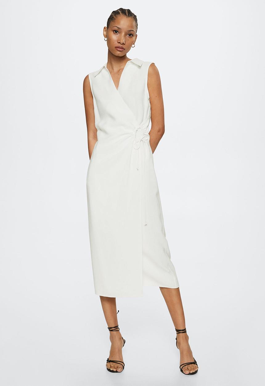 MANGO - Dress valley - white