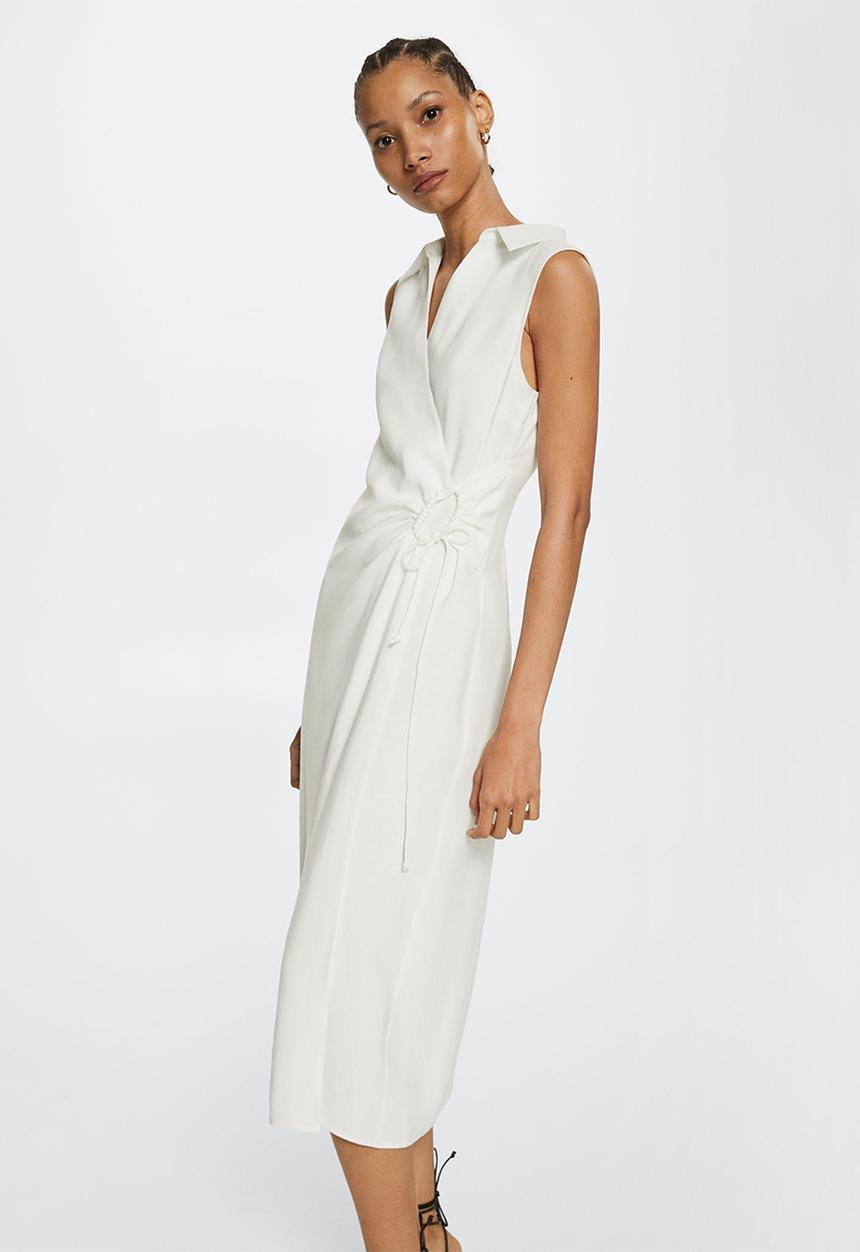 MANGO - Dress valley - white