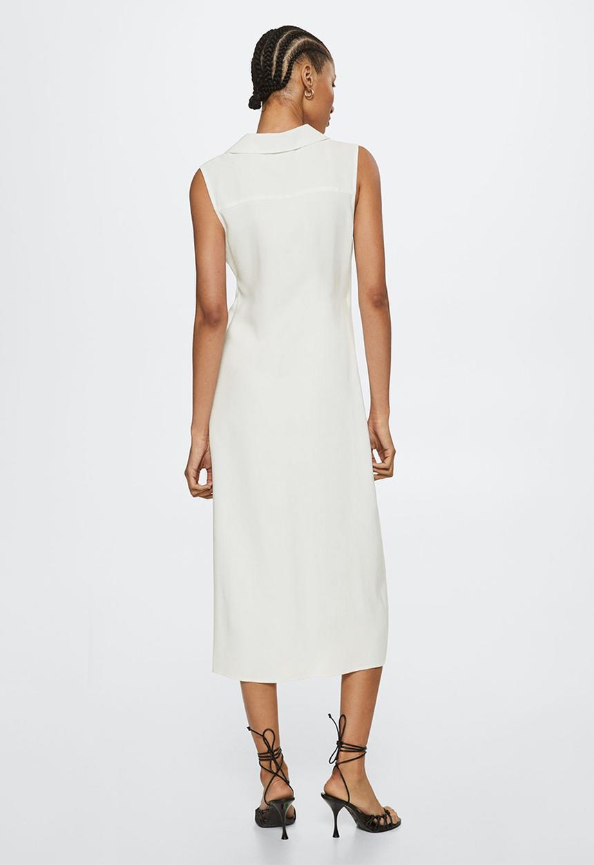 MANGO - Dress valley - white