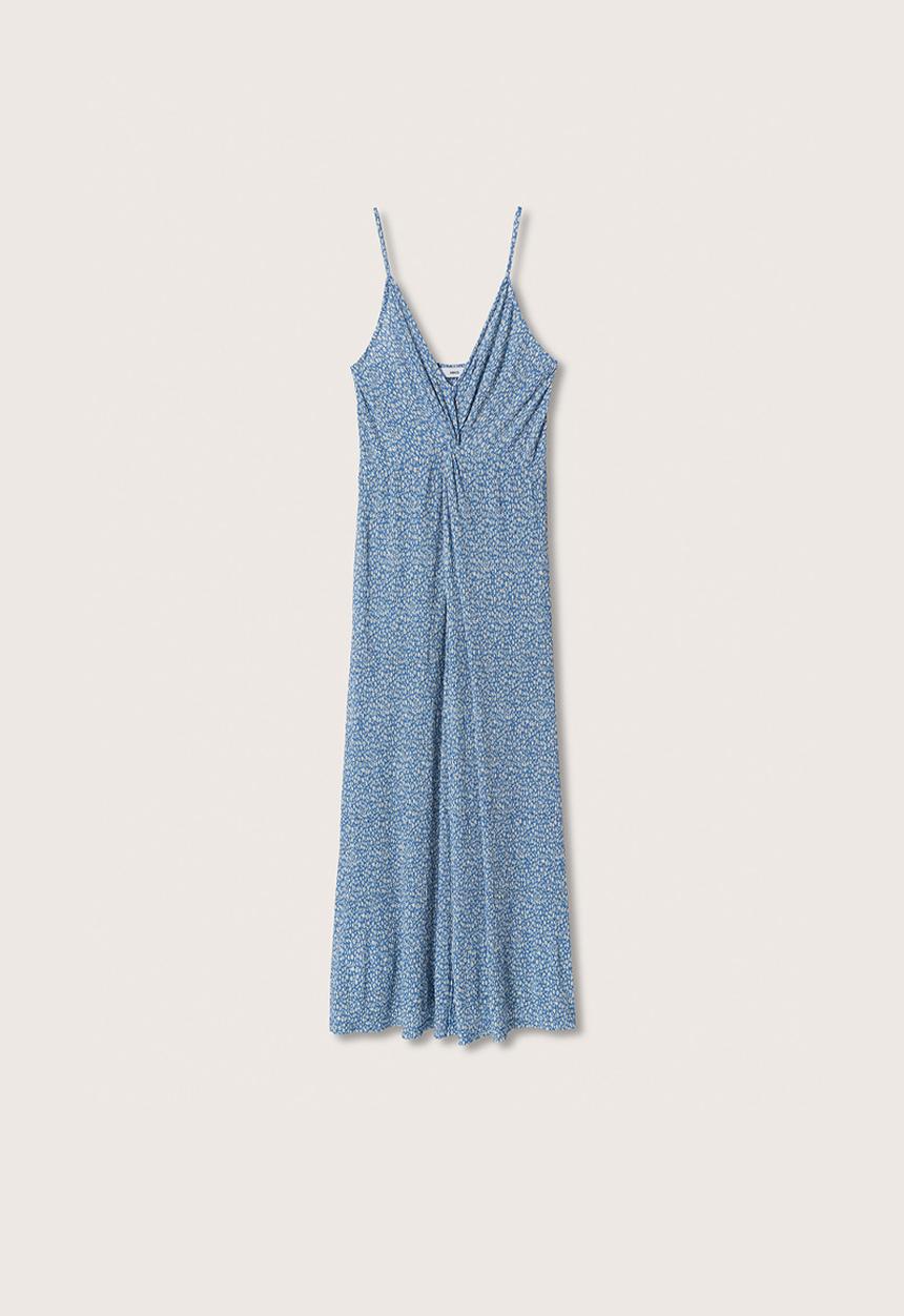 MANGO - Plus dress solis - medium blue