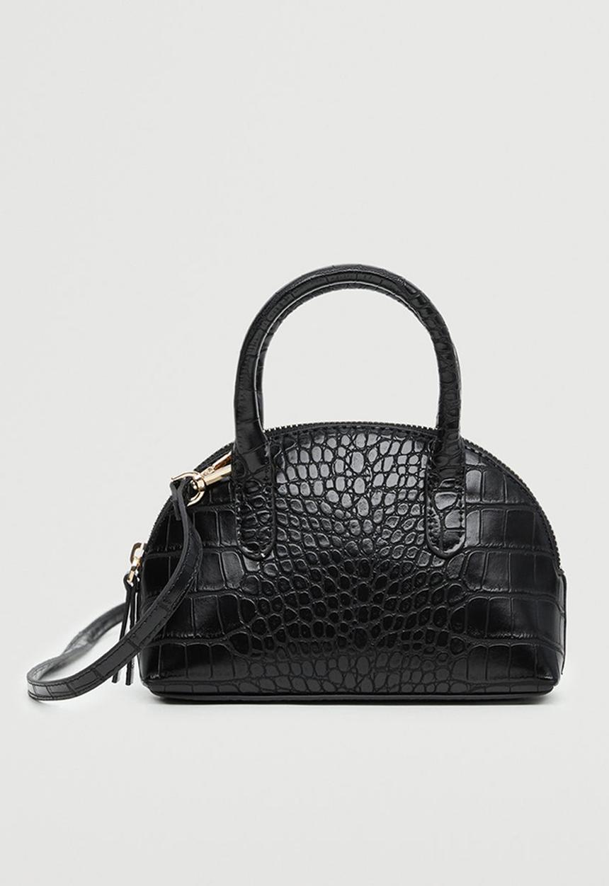 MANGO - Crossbody mini bag - black
