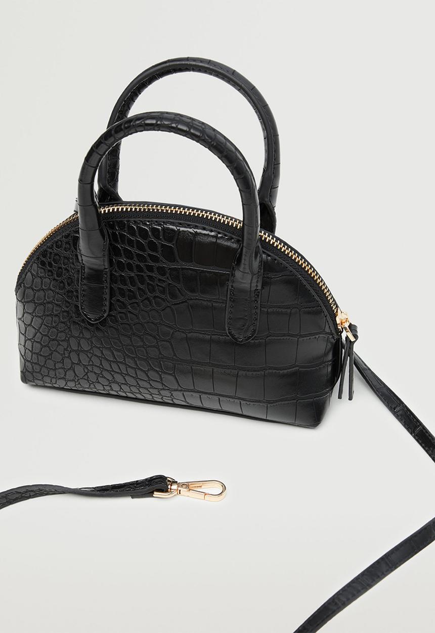 MANGO - Crossbody mini bag - black