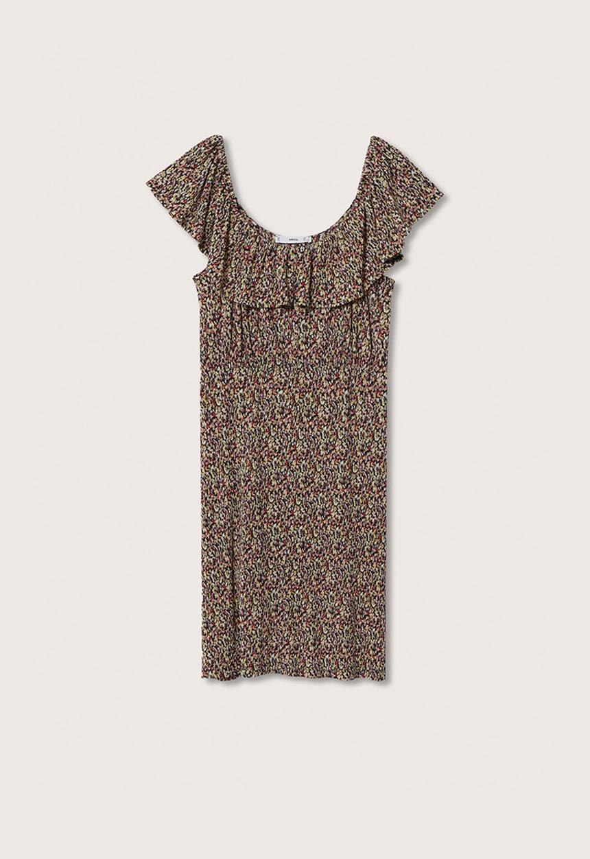 MANGO - Plus dress aray - pink